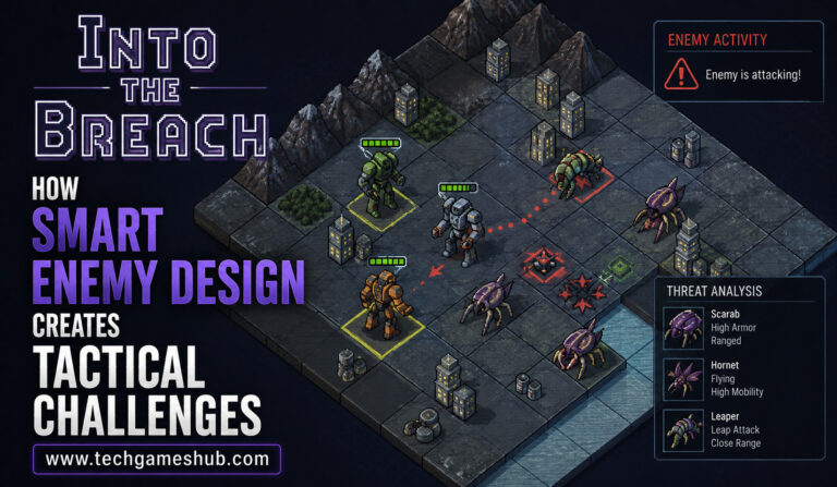 Into the Breach How Smart Enemy Design Creates Tactical Challenges