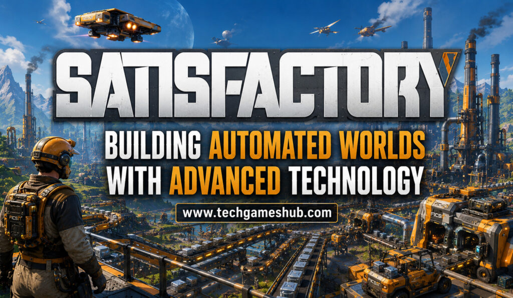 Satisfactory Building Automated Worlds With Advanced Technology