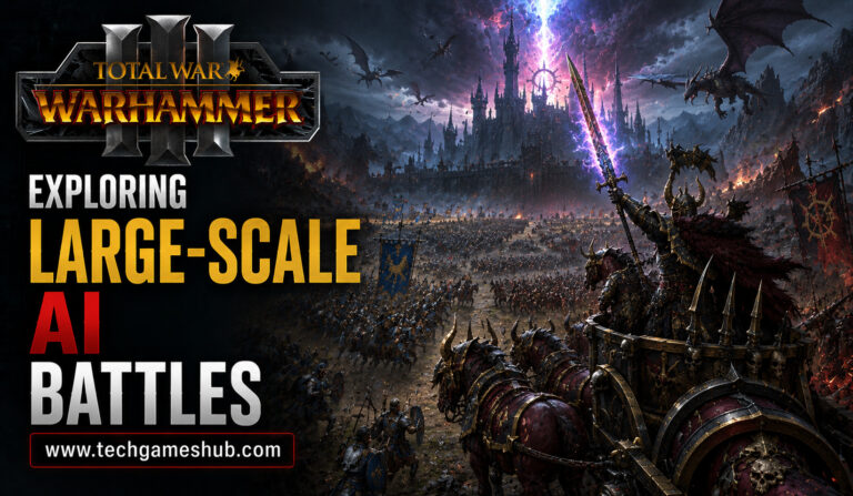 Total War Warhammer III Exploring Large-Scale AI Battles