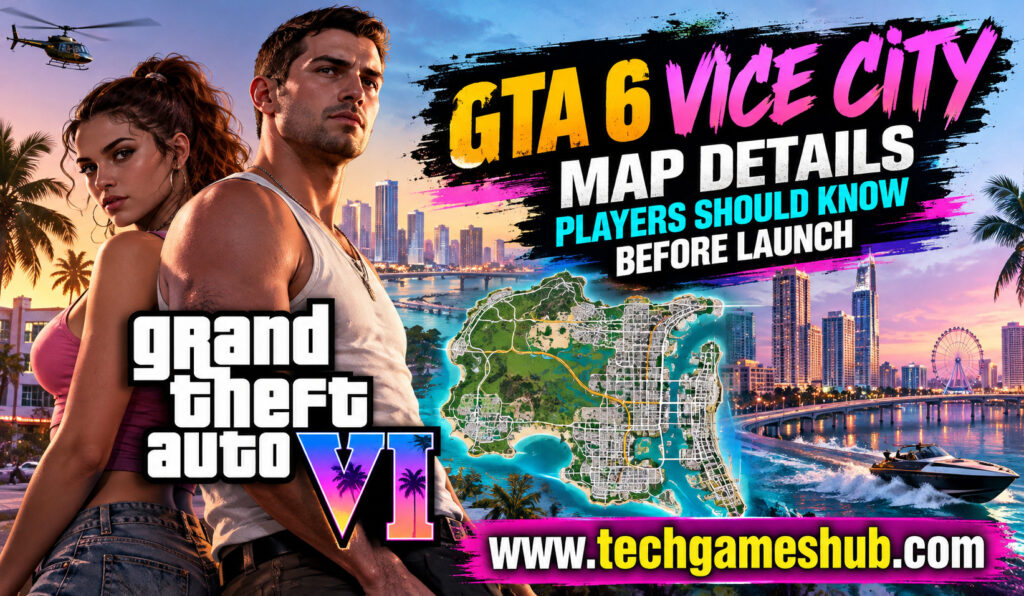 GTA 6 Vice City Map Details Players Should Know Before Launch